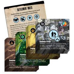 Posthuman Saga : Settlements - MIGHTY BOARDS - Board game | IPA Gameshop