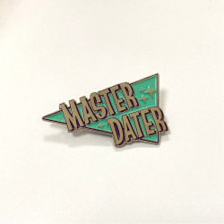 Master Dater - Master Dater Logo Pin KS - Joking Hazard LLC - Board game | IPA Gameshop