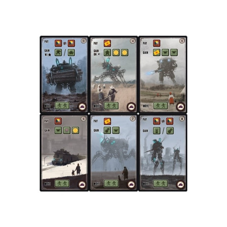 Scythe - Promo "Cartes Objectif 13 - 18" - Matagot - Board game | IPA Gameshop