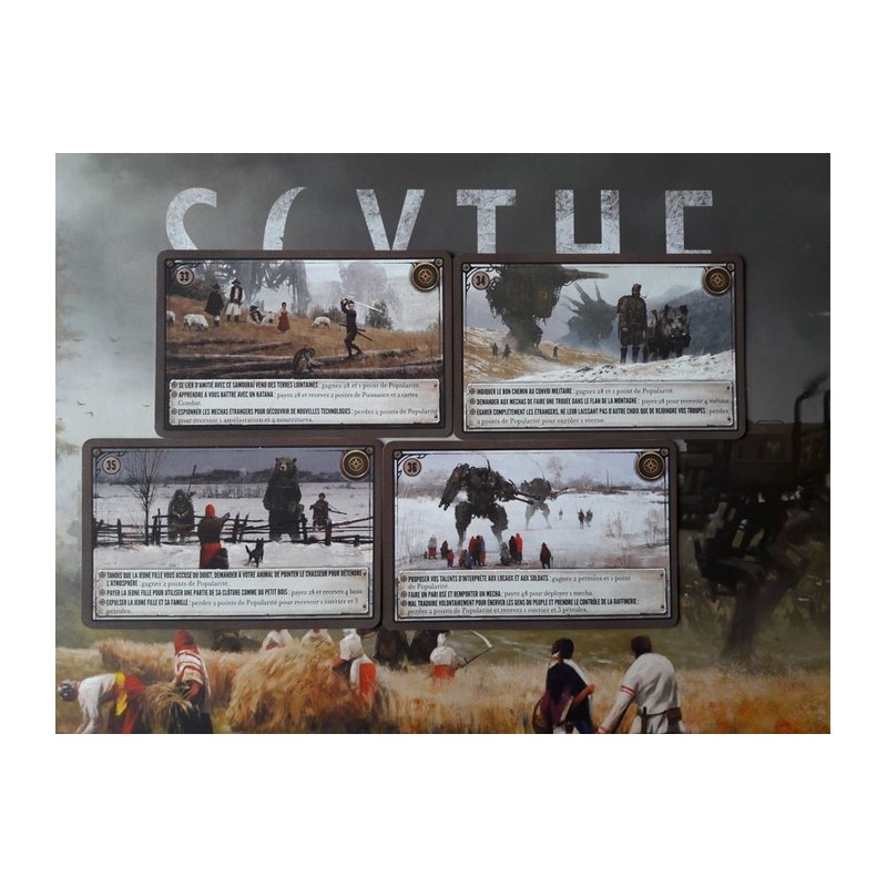 Scythe - Promo "Cartes rencontre 33 - 36" - Matagot - Board game | IPA Gameshop