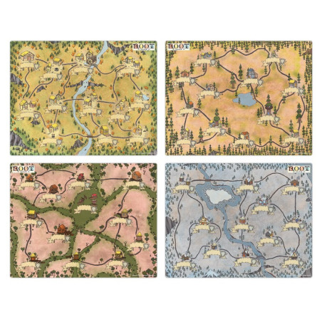 Root le Jeu de Rôle : Cartes de la forêt - MATAGOT - Jeu de société | IPA Gameshop
