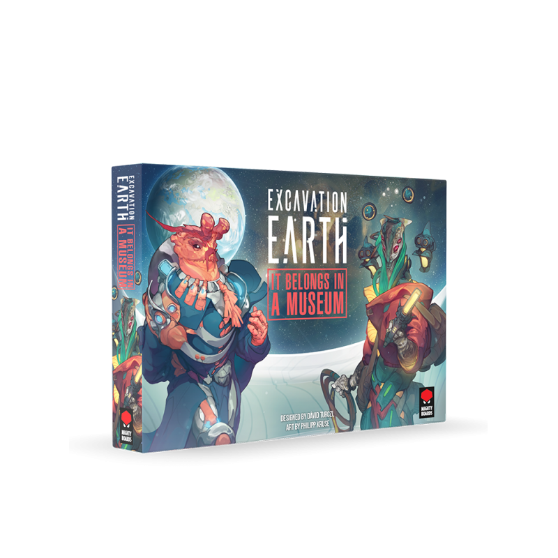Excavation Earth : It Belongs in a Museum - MIGHTY BOARDS - Board game | IPA Gameshop