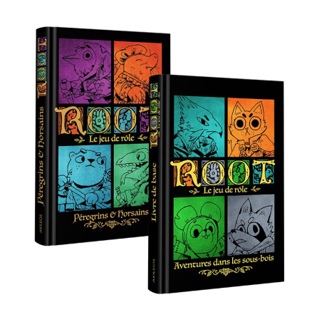 Root RPG : Edition Collector (2 Books limited cover + Slipcase) - MATAGOT - Board game | IPA Gameshop