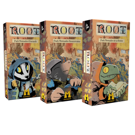 Root: Pack Nomades Souterrains - MATAGOT - Jeu de société | IPA Gameshop