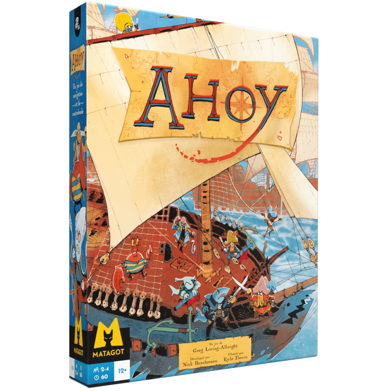 Ahoy - Leder Games - Board game | IPA Gameshop