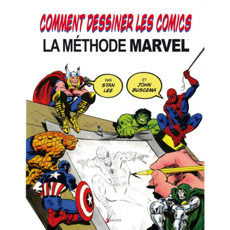 Comment dessiner les Comics - La Méthode Marvel - EDITIONS AKILEOS - Jeu de société | IPA Gameshop