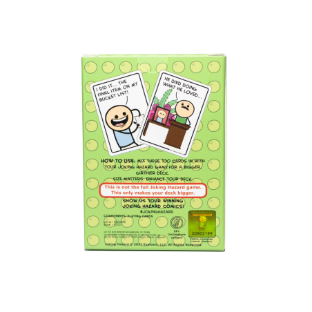 Joking Hazard : Deck Enhancement  4 - Joking Hazard LLC - Board game | IPA Gameshop