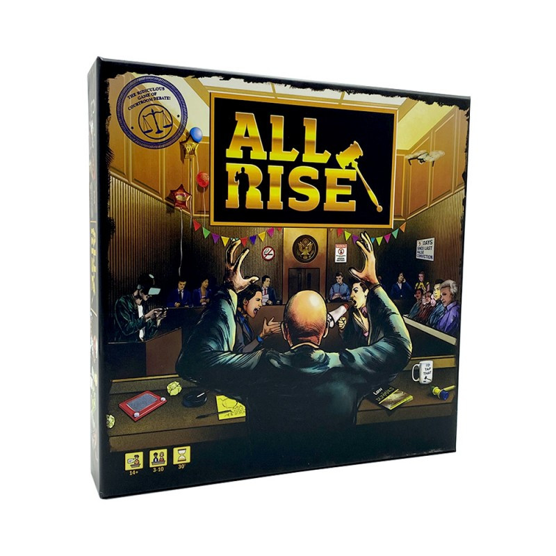 All Rise - ROUGH DRAFT GAMES - Board game | IPA Gameshop