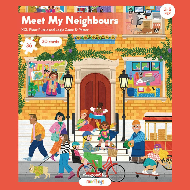 Connaître mes Voisins - Moritoys - Jeu de société | IPA Gameshop