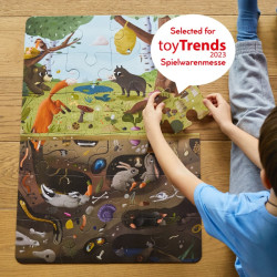 Underground & Overground Puzzle - Moritoys - Jeu de société | IPA Gameshop