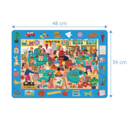 Look & Find Puzzle : Kindergarten - Moritoys - Board game | IPA Gameshop