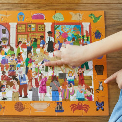 Puzzle Chercher et Trouver : Musée - Moritoys - Jeu de société | IPA Gameshop