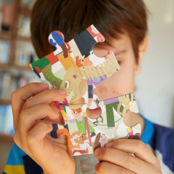 Puzzle Chercher et Trouver : Musée - Moritoys - Jeu de société | IPA Gameshop