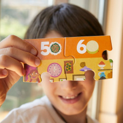 Busy Restaurant Brain Trainer Puzzle - Moritoys - Board game | IPA Gameshop