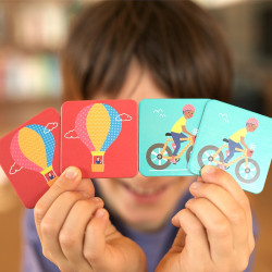 Jeu de Mémoire et de Paires : Véhicules - Moritoys - Jeu de société | IPA Gameshop