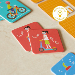 Jeu de Mémoire et de Paires : Véhicules - Moritoys - Jeu de société | IPA Gameshop