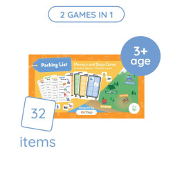 Liste de Voyage - Jeu de Mémoire et de Bingo - Moritoys - Jeu de société | IPA Gameshop