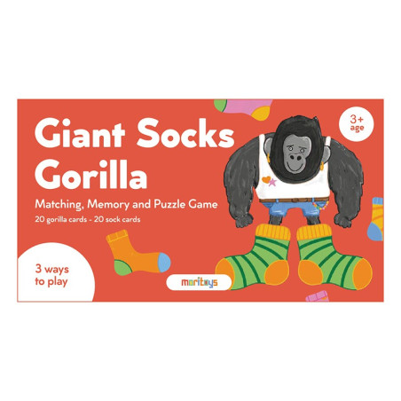 Giant Socks Gorilla - Moritoys - Board game | IPA Gameshop