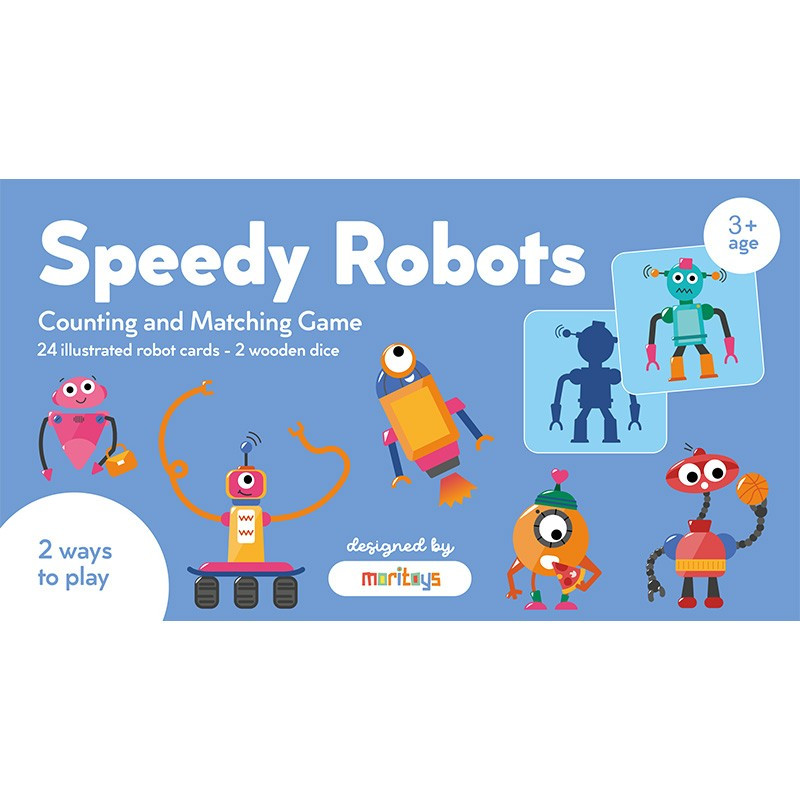 Speedy Robots - Moritoys - Jeu de société | IPA Gameshop