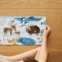 A Day in Arctic Puzzle - Moritoys - Board game | IPA Gameshop
