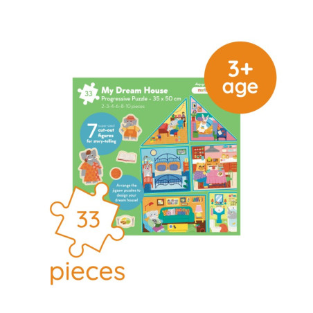 My Dream House Puzzle - Moritoys - Board game | IPA Gameshop