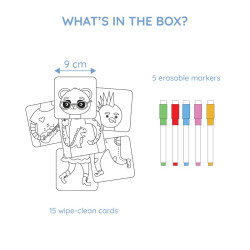 Mix & Color : Animals - Moritoys - Board game | IPA Gameshop