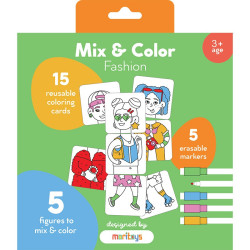 Mix & Color : Fashion - Moritoys - Jeu de société | IPA Gameshop