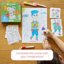 Mix & Color : Fashion - Moritoys - Jeu de société | IPA Gameshop