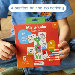 Mix & Color : Monsters - Moritoys - Jeu de société | IPA Gameshop