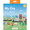 Reusable Sticker Set : My City - Moritoys - Jeu de société | IPA Gameshop