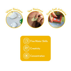 Reusable Sticker Set : My City - Moritoys - Jeu de société | IPA Gameshop