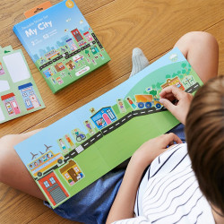Reusable Sticker Set : My City - Moritoys - Jeu de société | IPA Gameshop