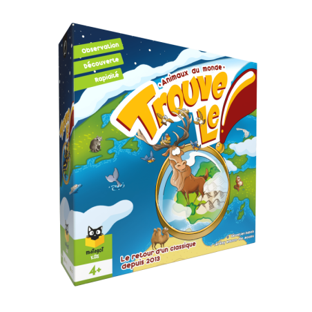 Spot it! World's animals - MATAGOT - Board game | IPA Gameshop