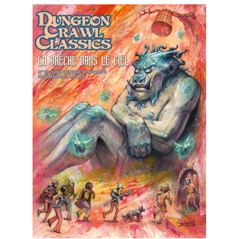 Dungeon Crawl Classics N°20 : La brèche dans le ciel - EDITIONS AKILEOS - Jeu de société | IPA Gameshop