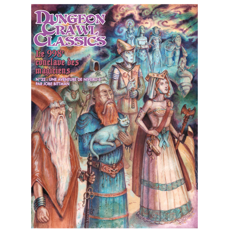Dungeon Crawl Classics N°22 : Le 998e conclave des magiciens - EDITIONS AKILEOS - Board game | IPA Gameshop