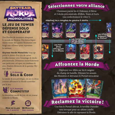 Skytear Horde - Monoliths - Matagot - Jeu de société | IPA Gameshop