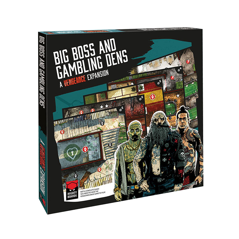Vengeance Big Boss and Gambling Dens - MIGHTY BOARDS - Board game | IPA Gameshop