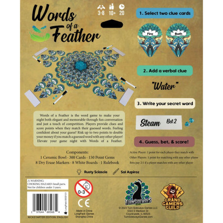 Words of a Feather - KS Edition - Turn Sideways Games - Board game | IPA Gameshop