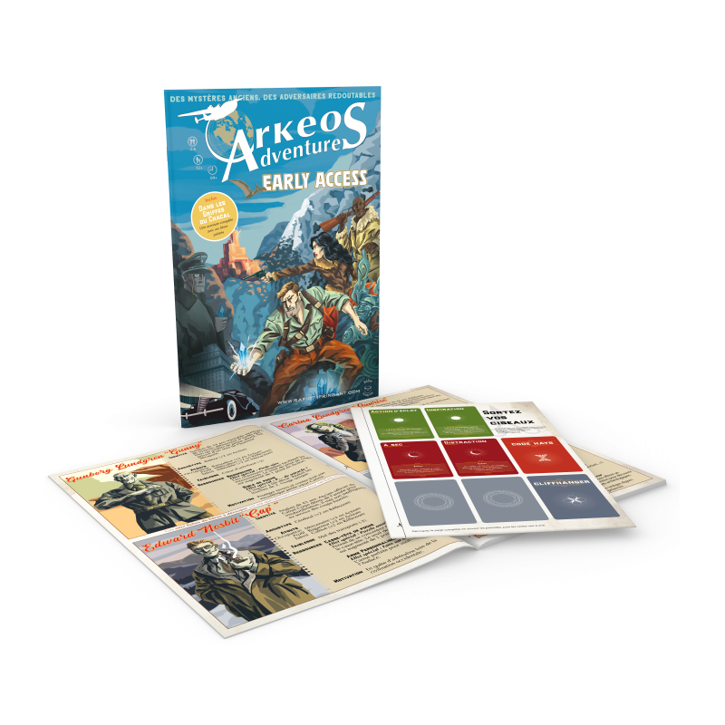 Arkeos Adventures - Le Kit Découverte - Rafiot Fringant - Jeu de société | IPA Gameshop
