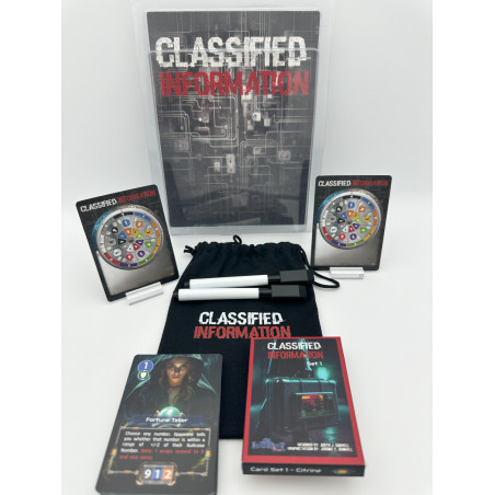 Classified Information Clamshell - IncrediQuest Games - Board game | IPA Gameshop EU