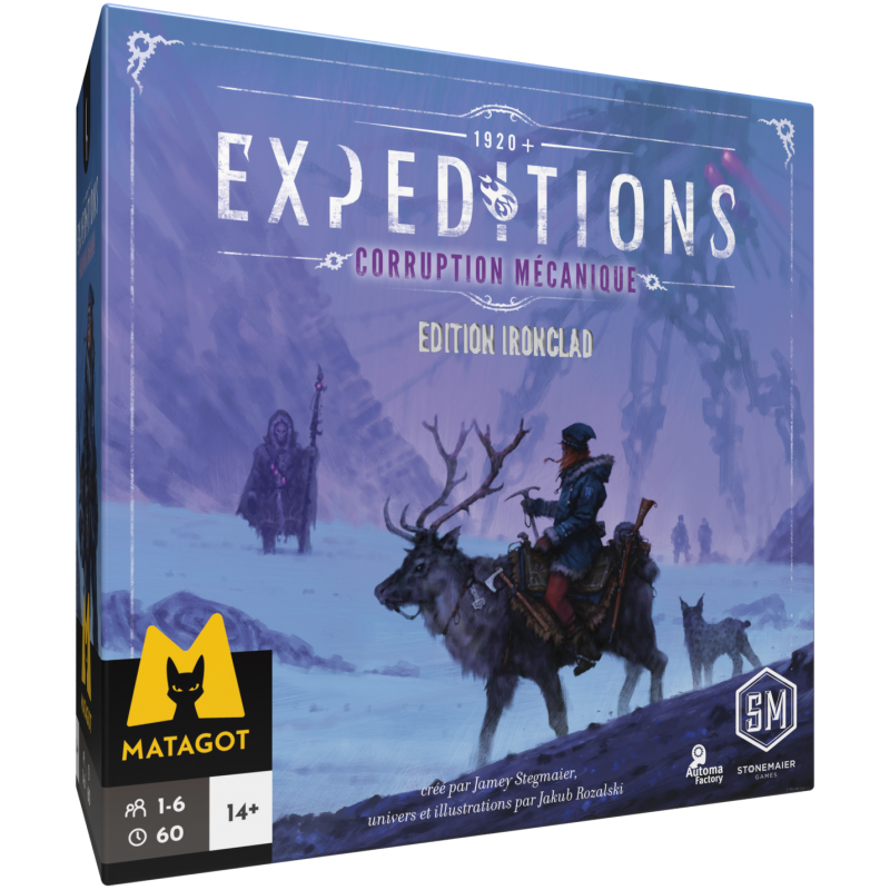 Expeditions - Corruption Mécanique : Edition Ironclad - Matagot - Board game | IPA Gameshop