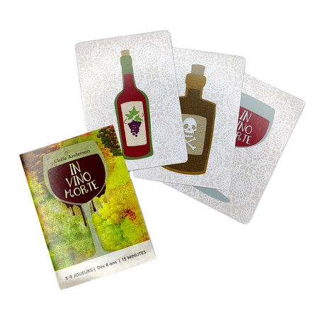 In Vino Morte - Button Shy - Board game | IPA Gameshop