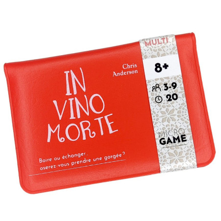 In Vino Morte - Button Shy - Board game | IPA Gameshop