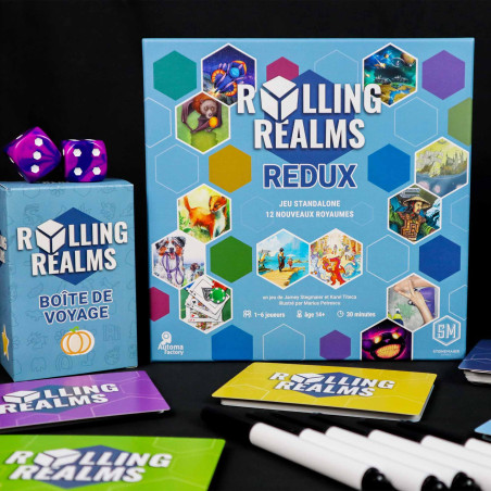 Rolling Realms Redux - STONEMAIER GAMES - Board game | IPA Gameshop