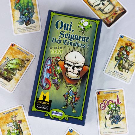Oui, Seigneur des ténèbres - Boite Verte - PENDRAGON GAME STUDIO SRL - Jeu de société | IPA Gameshop
