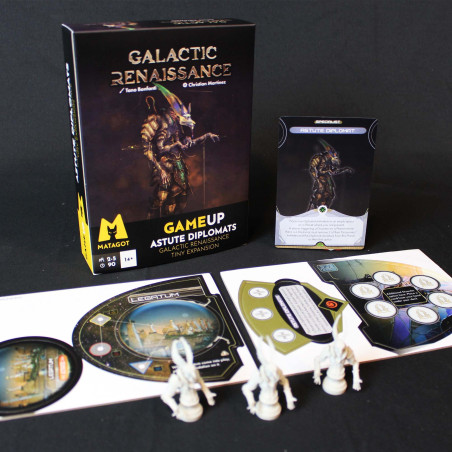 Galactic Renaissance - Game up 1 - Astute Diplomat - MATAGOT - Board game | IPA Gameshop EU