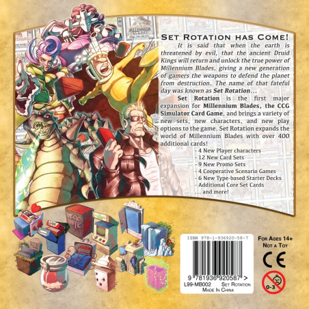 Millennium Blades : Set Rotation - LEVEL 99 GAMES LLC - Board game | IPA Gameshop
