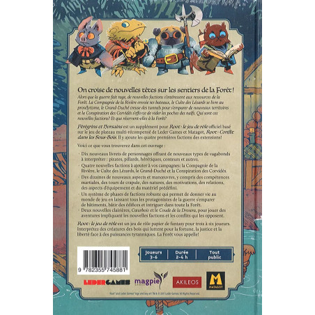 Root RPG: Travelers & Outsiders - Leder Games - Board game | IPA Gameshop