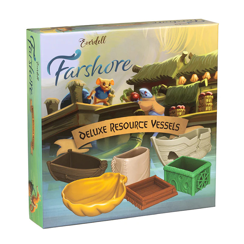 Farshore : Deluxe Resource Vessels - Starling Games - Board game | IPA Gameshop
