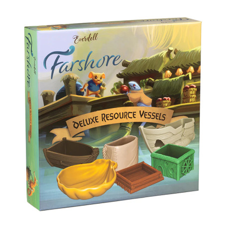 Farshore : Deluxe Resource Vessels - Starling Games - Board game | IPA Gameshop